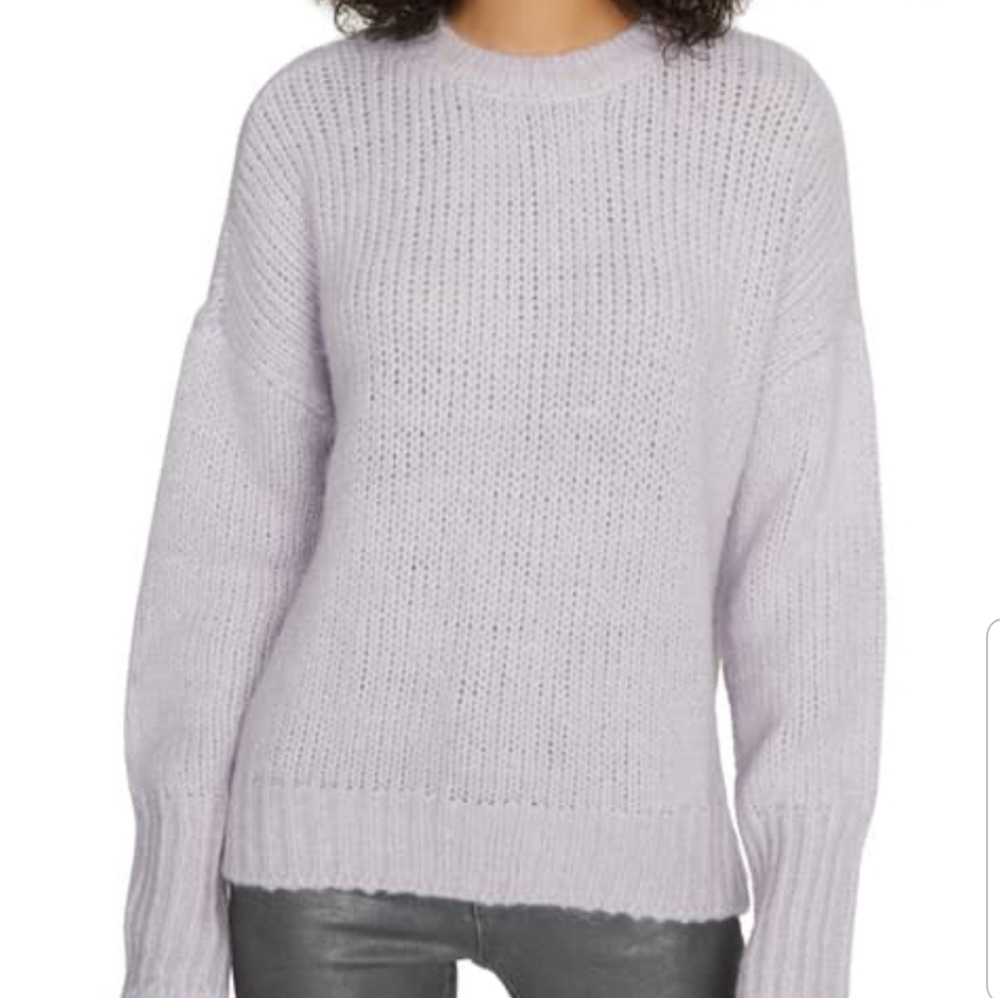 Sanctuary Telluride Knit Crew Neck Sweater L NWT